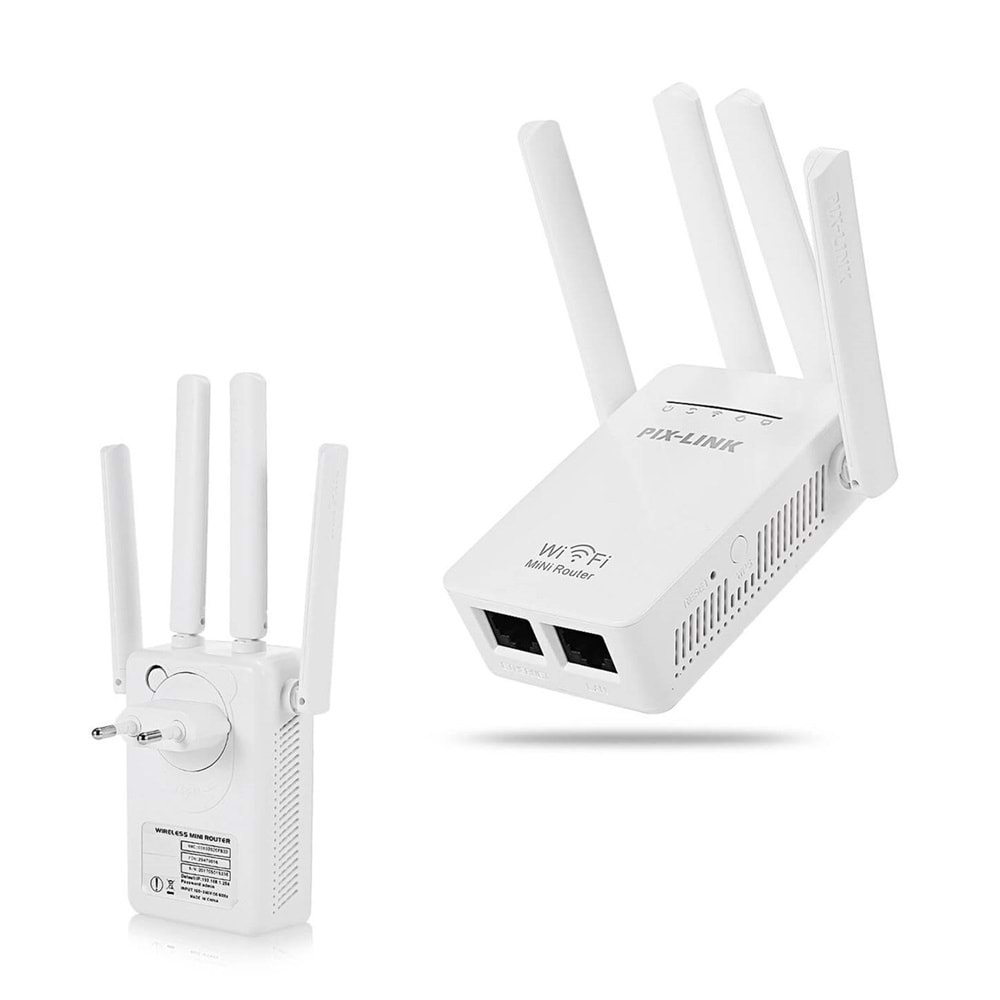 Access Point Repeater Router 300 Mbps Pix-Link Lv-Wr09