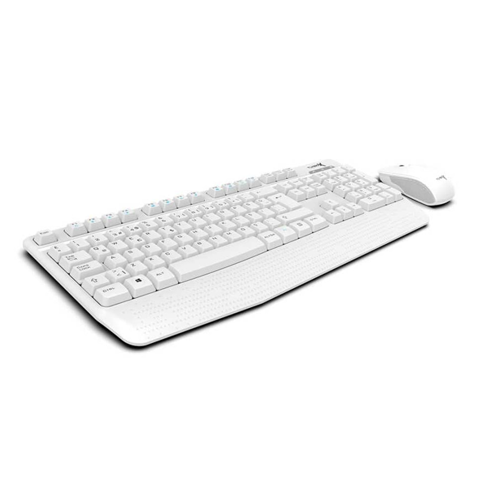 Turbox Workeys Office Usb Kablosuz 2.4Ghz Beyaz Multimedya Standart Q Kablosuz Klavye Ve Mouse