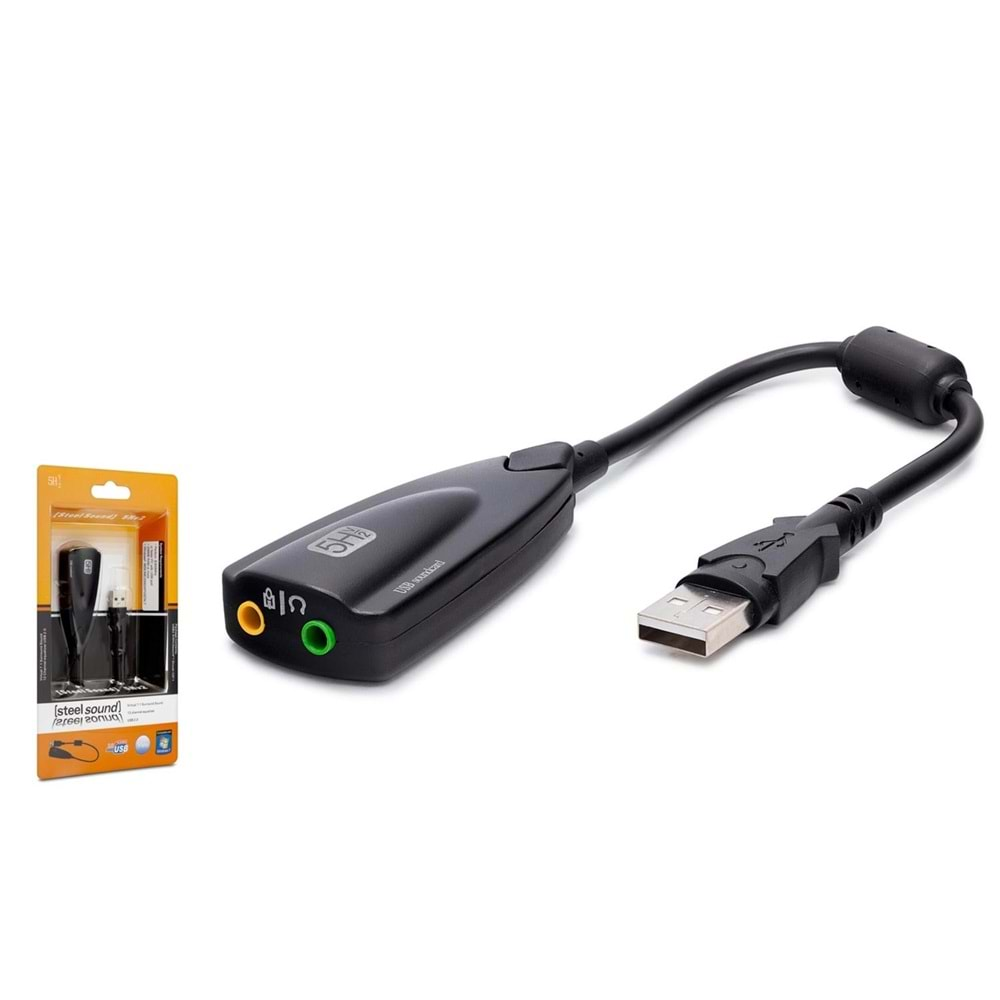 Usb Ses Kartı Kablolu 7.1 Hdx-5254/Gab-Usc71