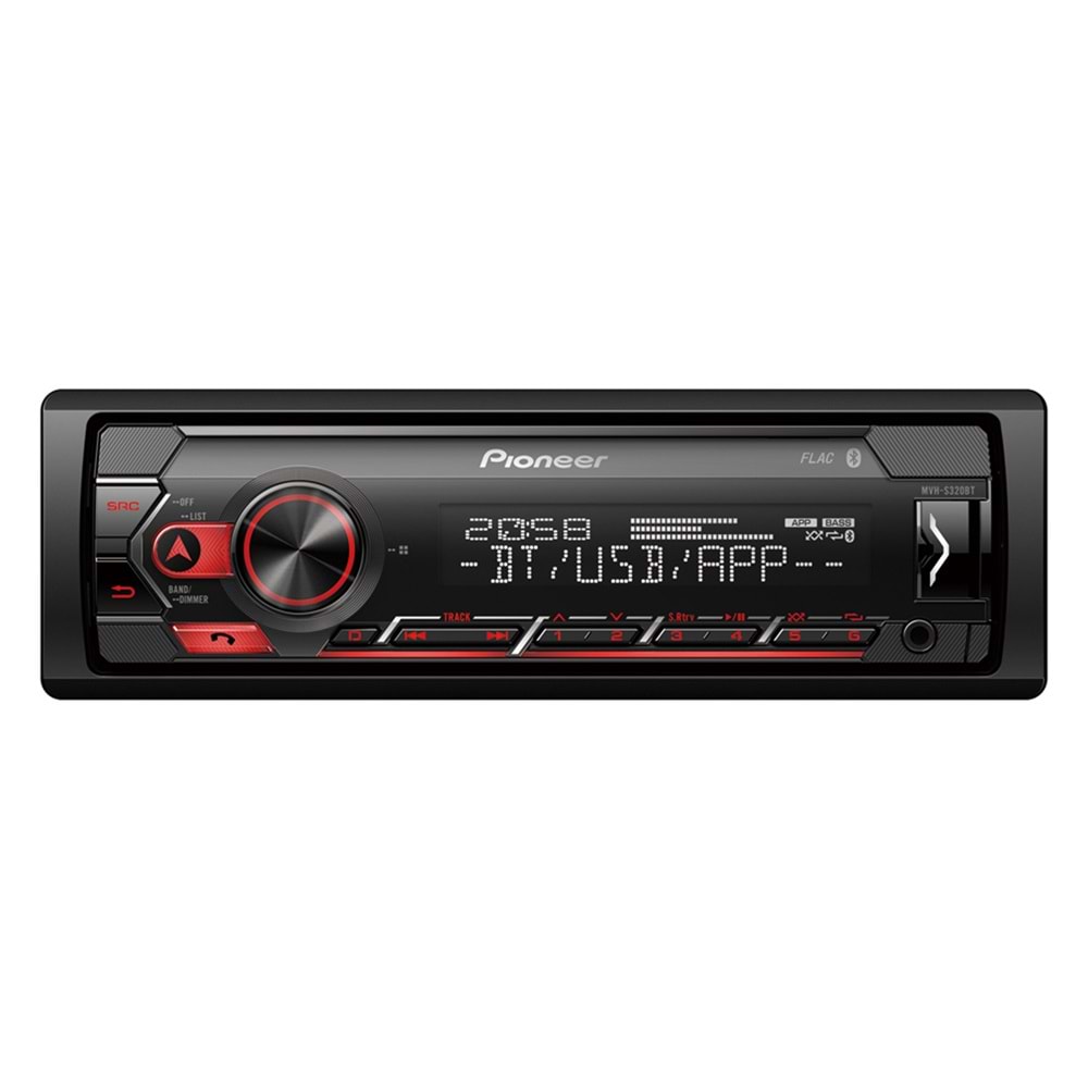 Pioneer Mvh-S120Ub Oto Teyp 4X50 Watt Usb Sd Fm Aux