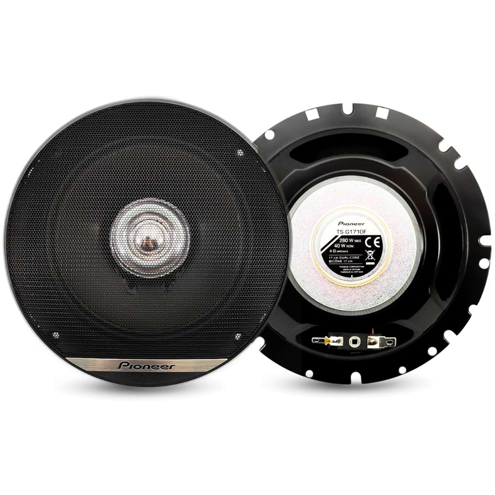 Pioneer Digicom Ts-G1710F Oto Hoparlör 17Cm 280 Watt 2 Adet