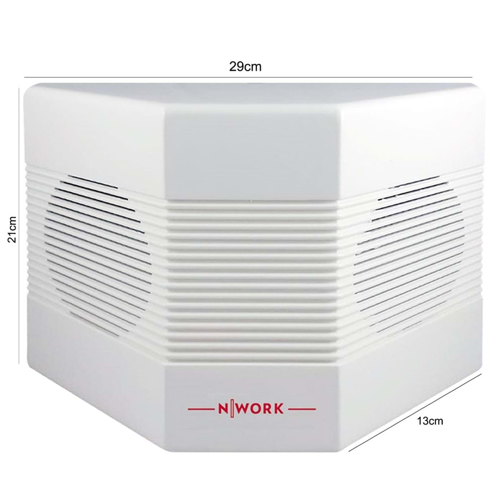 Universal UN-1708T Sütun Hoparlör 2x10cm 100 Watt Çift Yönlü Trafolu 1 Adet