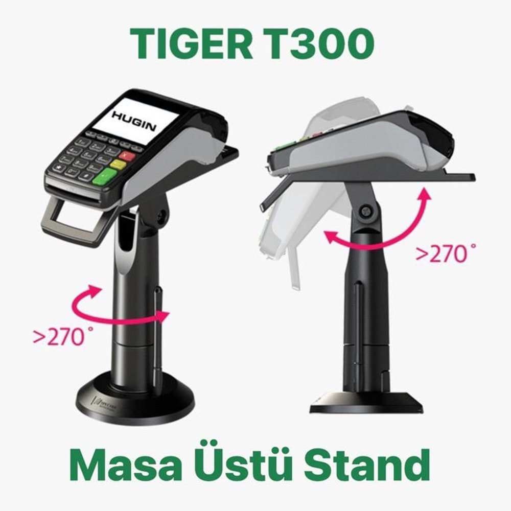 Hugin T300 Yazarkasa Pos Masaüstü Standı