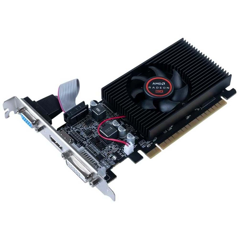 Turbox Knight Zen N R7 240 Amd DDR3 128Bit Vga.Dvi.Hdmi Tek Fan 4GB Ekran Kartı (Box)