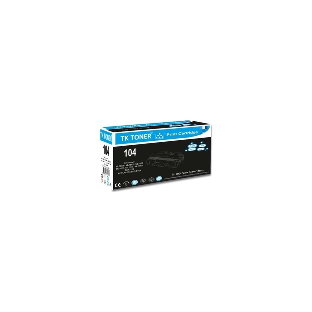 Pfx Pf 104-Mltd104-Ml1660-Ml1675 Toner 2,5K