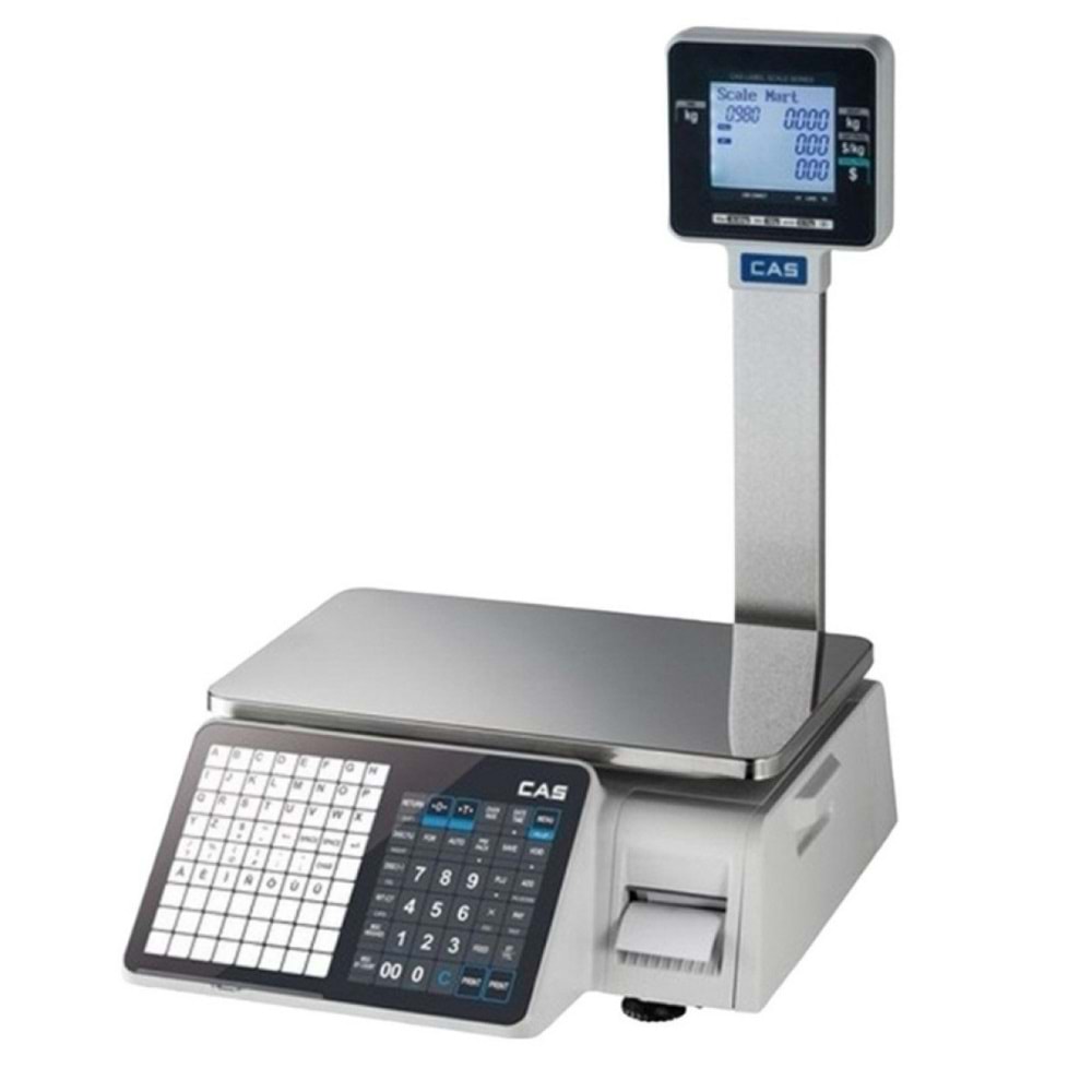 Cas Cl 3000 P Barkodlu Bilgisayar Bağlantılı Terazi 15 Kg