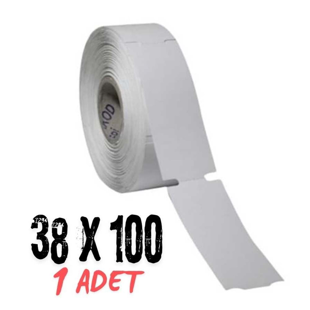 Emba 100mm X 38mm TERMAL RAF ETİKETİ