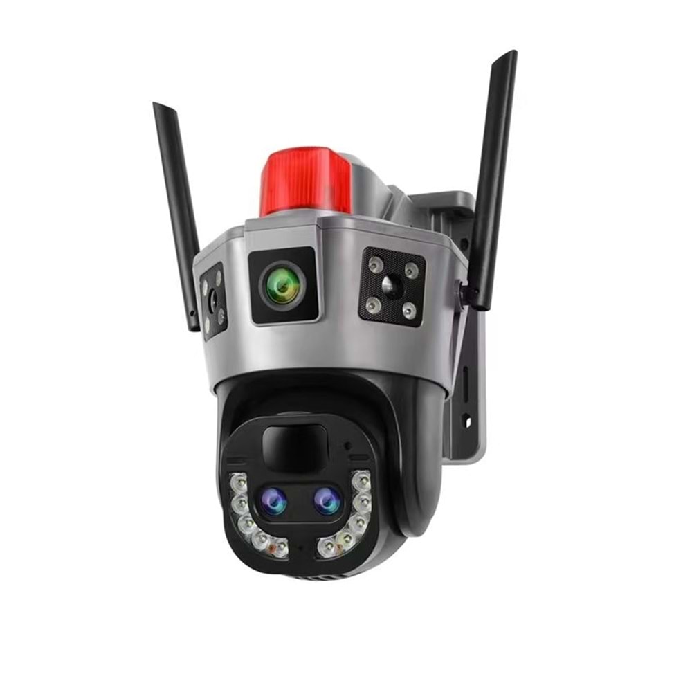 O-kam 6020 4G E Sim Özellikli Solar 10X Optik Zoom Kamera