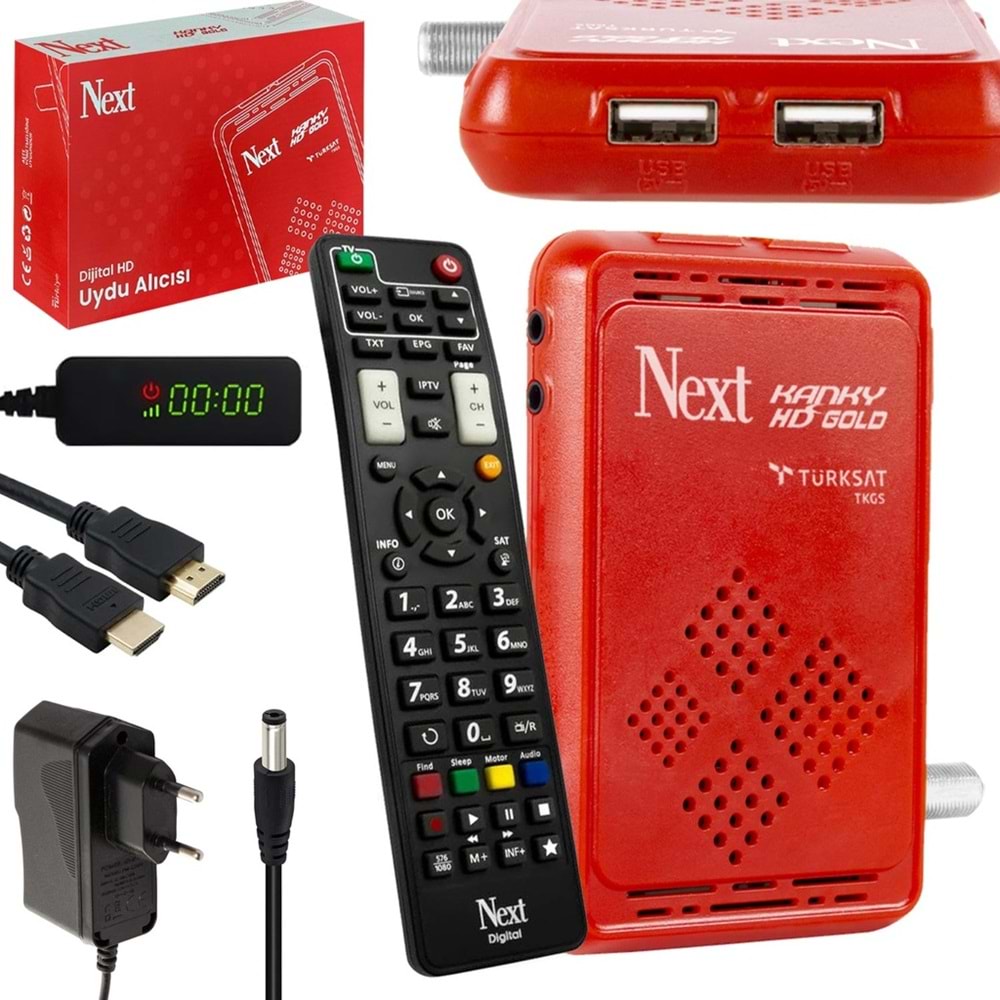 Full Hd Uydu Alıcı Ip Tv Wifi (Opsiyonel) Youtube Next Kanky Yeni HD Gold