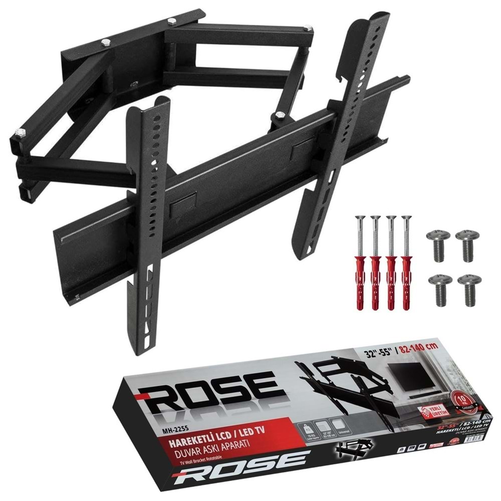 32 - 55 inç 82-140cm Lcd Askı Aparatı 6 kollu Hareketli Rose MH-2255