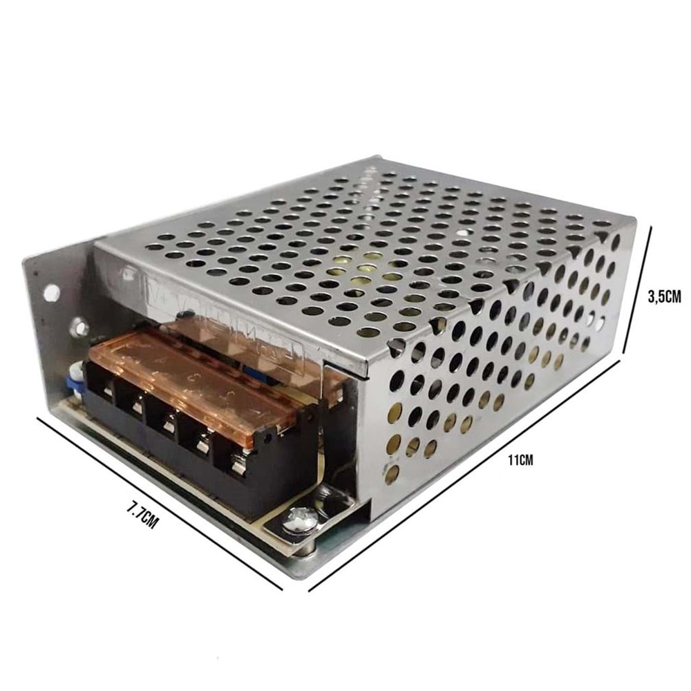 Metal Kasa Adaptör 12v 5a Wellpower WP-1205M