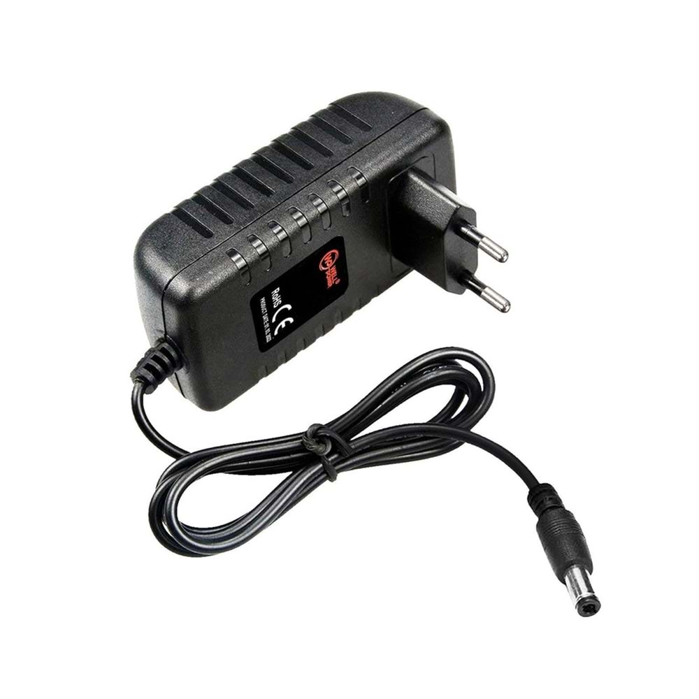 Adaptör 6v 1a 5.5x2.5 Plastik Kasa Wellpower WP-0601P