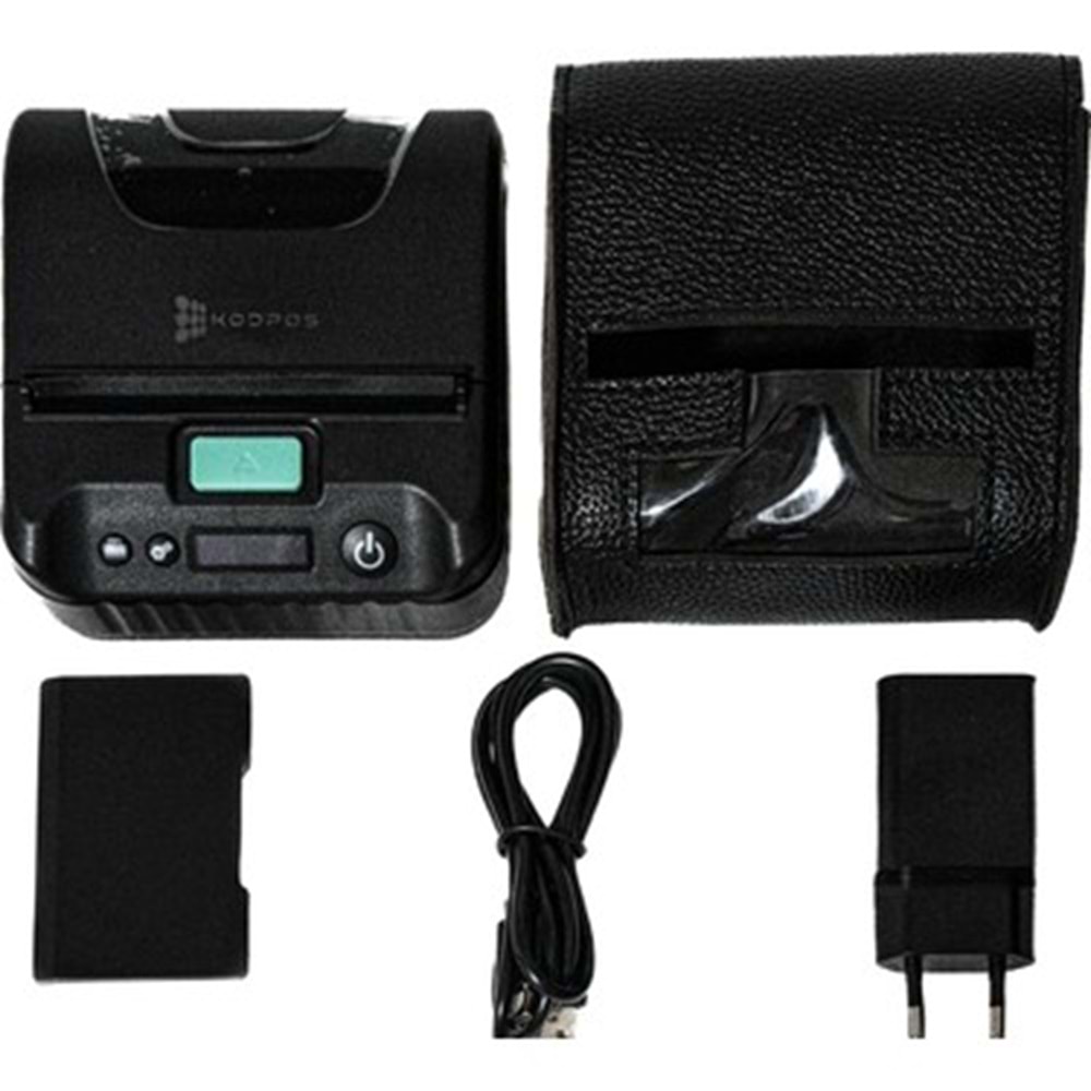 KodPos MP-L39 Mobil Fiş / Etiket Yazıcı (Bluetooth) (Kılıf Hediye)