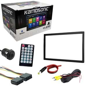 Kamosonıc Ks-G753 Double Teyp 7 4X45W Mirrorlink Bt/Usb/Sd/Fm/Aux Kameralı