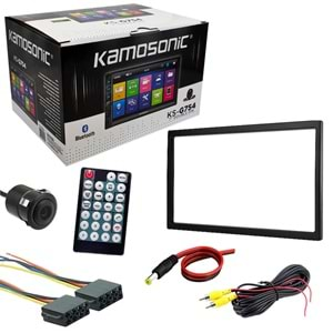 Kamosonıc Ks-G754 Double Teyp 7 4X45W Mirrorlink Bt/Usb/Sd/Fm/Aux Kameralı