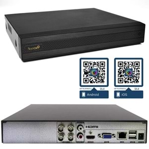 KAYIT CİHAZI AHD DVR 4 KANAL 5MP 1080P H265 HİBRİT NEXTCAM YE-HD4750