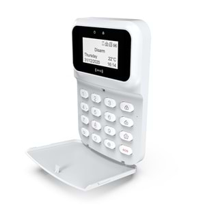 Opax Szr-1881 Kablolu Lcd Ekranlı Rfıd Destekli Keypad / Tuş Takımı (2545/2646/2747 Paneller İçin)