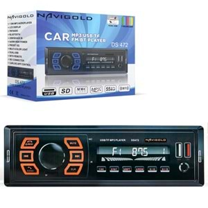 Navıgold Ds-472 Oto Teyp 4X55 Watt Bluetooth 2Xusb Sd Fm Aux