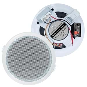 Alçıpan Tavan Hoparlör 13cm 10w Trafolu 100v Poke PK-013T