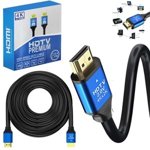 Hdmi Kablo 2.0v HDTV 4K 60hz 10mt Poke PK-6854