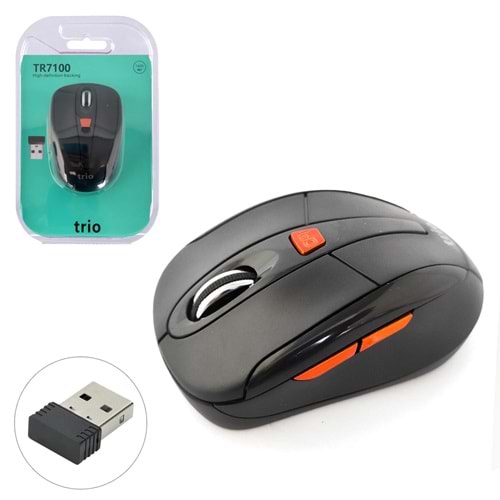 TRİO TR-7100 Kablosuz Mouse 2.4Ghz 1600 Dpi