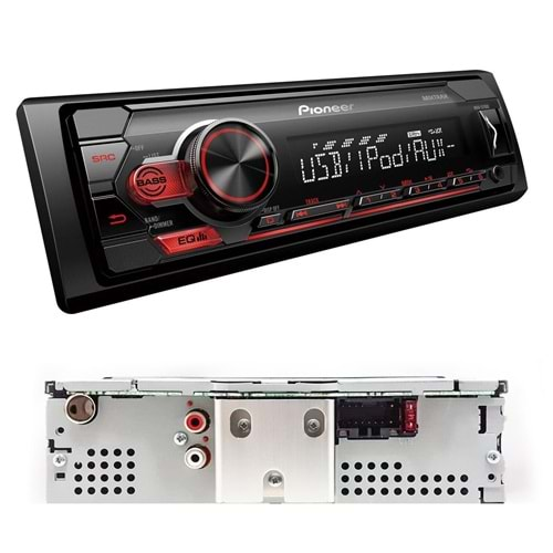 PIONEER MVH-S120UB Oto Teyp 4X50 Watt Usb Sd Fm Aux