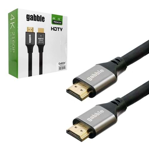 Gabble Hdmi Kablo GAB-HDMI415 2.0V 2K 4K 15 Metre