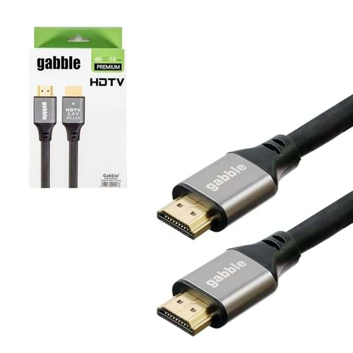 Gabble GAB-HDMI401 Hdmi Kablo 2.0V 2K 4K 1.5 Metre