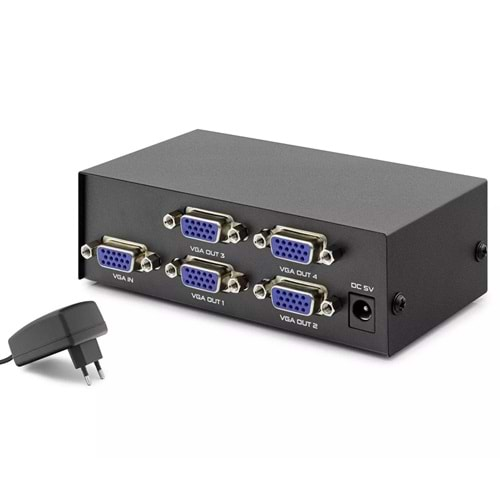 Hadron HDX-1278 Vga Splitter 1 Giriş 4 Çıkış