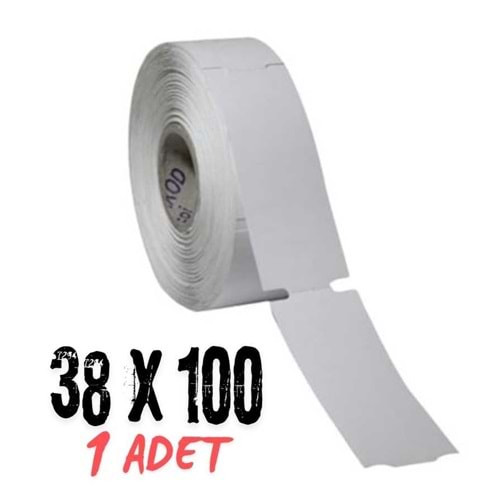 Emba 100mm X 38mm TERMAL RAF ETİKETİ