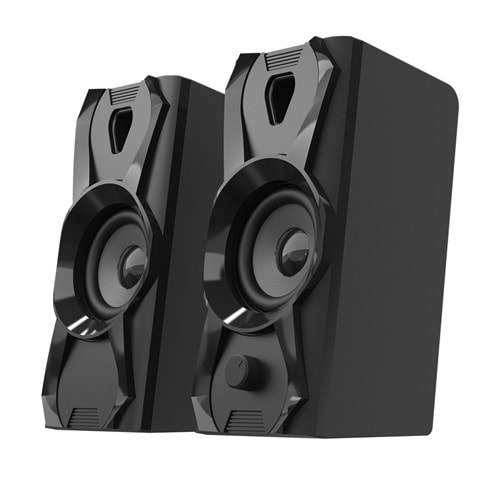 Mikado MD-166 2.0 5W 2 Siyah USB Speaker