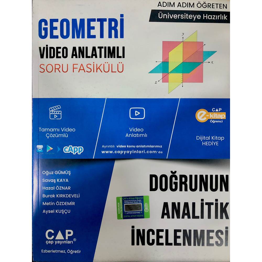 ÜNİV. HAZ GEOMETRİ KA-SB DOĞ. ANLT. İNC. - 2023-24