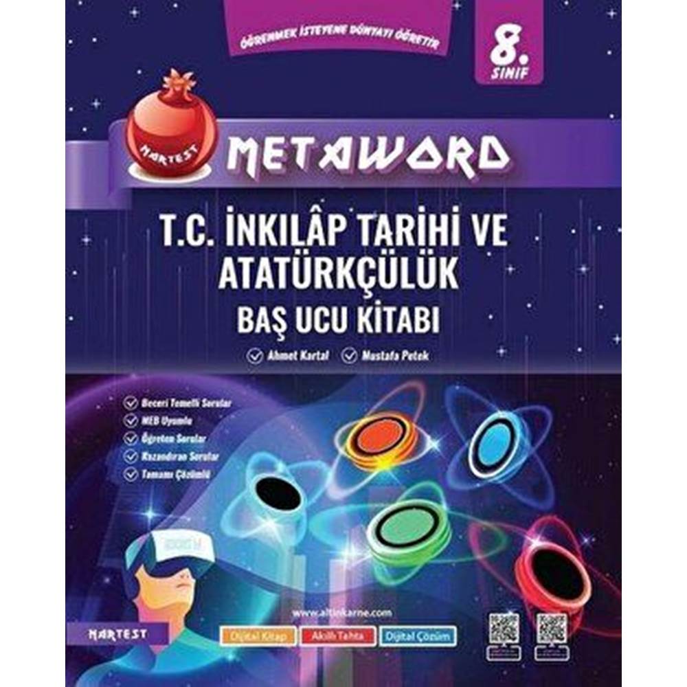 NARTEST 8. SINIF METAWORD T.C. İNKILAP TARİHİ VE ATATÜRKÇÜLÜK SOSYAL