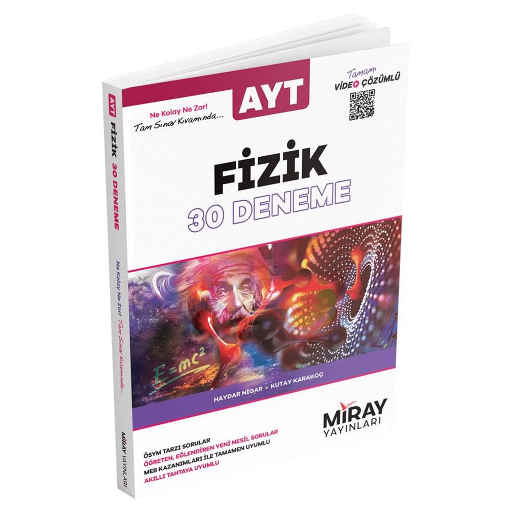 Miray Yayınları AYT Fizik 30 Deneme