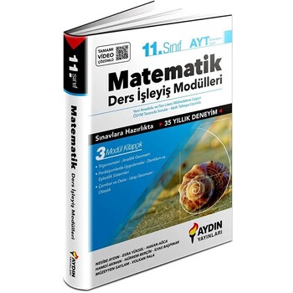 Aydın 11. Sınıf Aydın Matematik Ders İşleyiş Modülleri