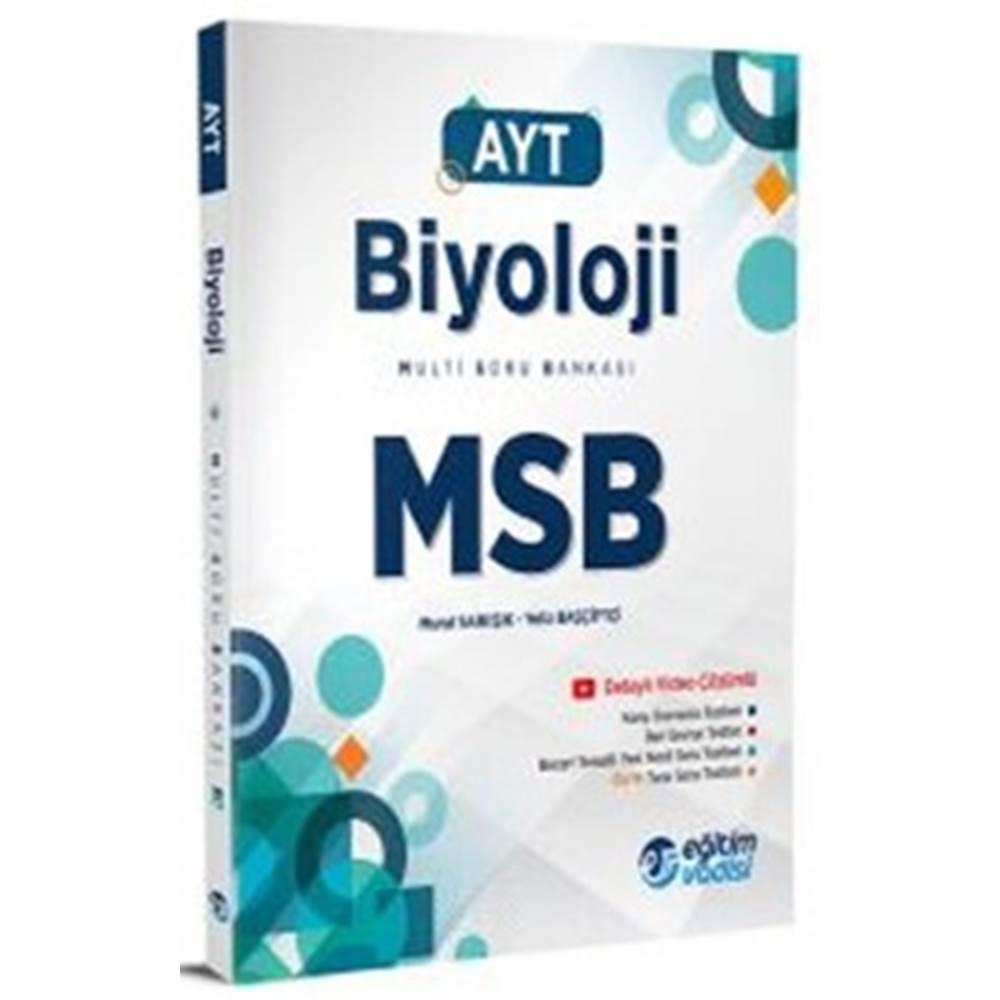 Eğitim Vadisi AYT Biyoloji Multi Soru Bankası (MSB)