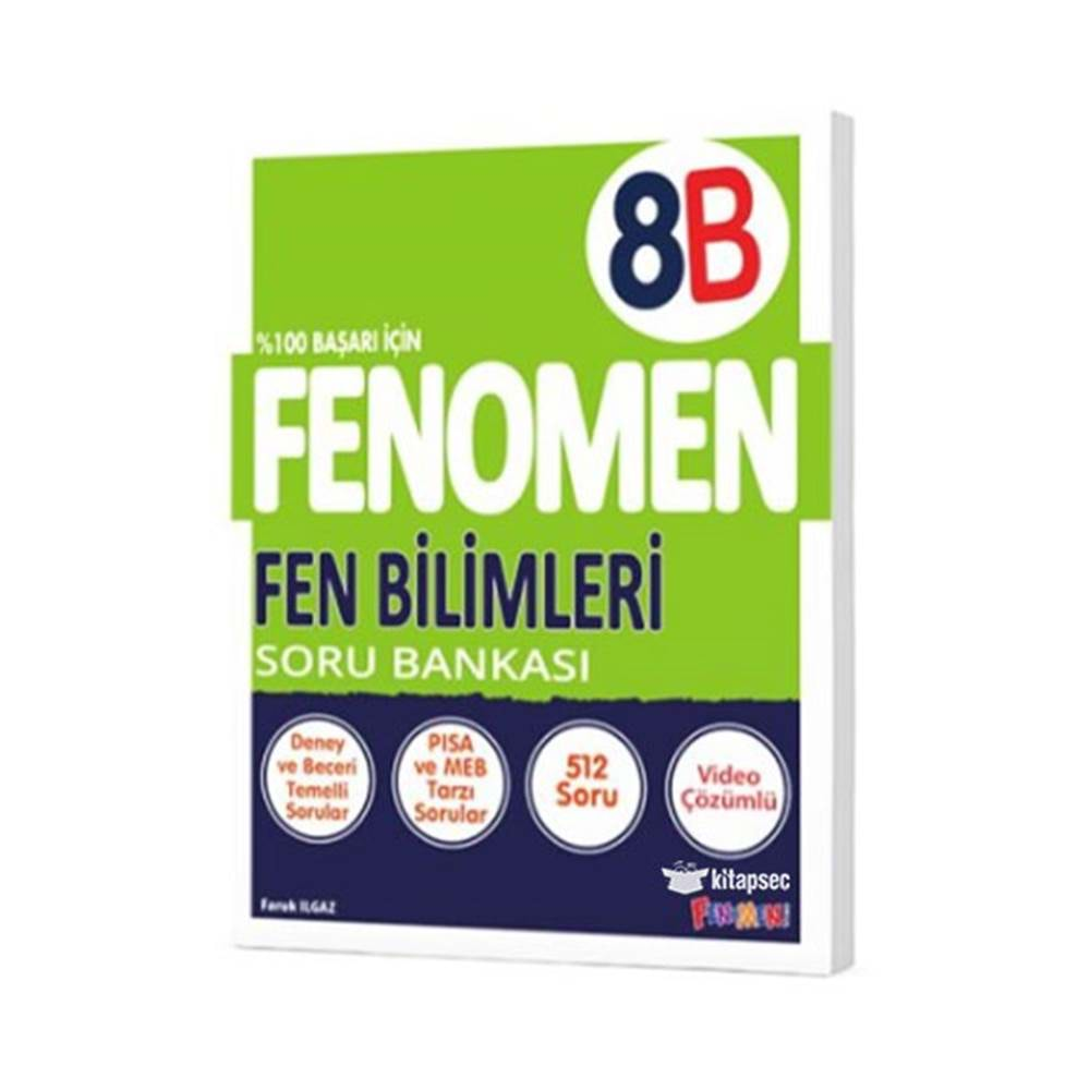 FENOMEN 8 FEN BİLİMLERİ SORU BANKASI (B)