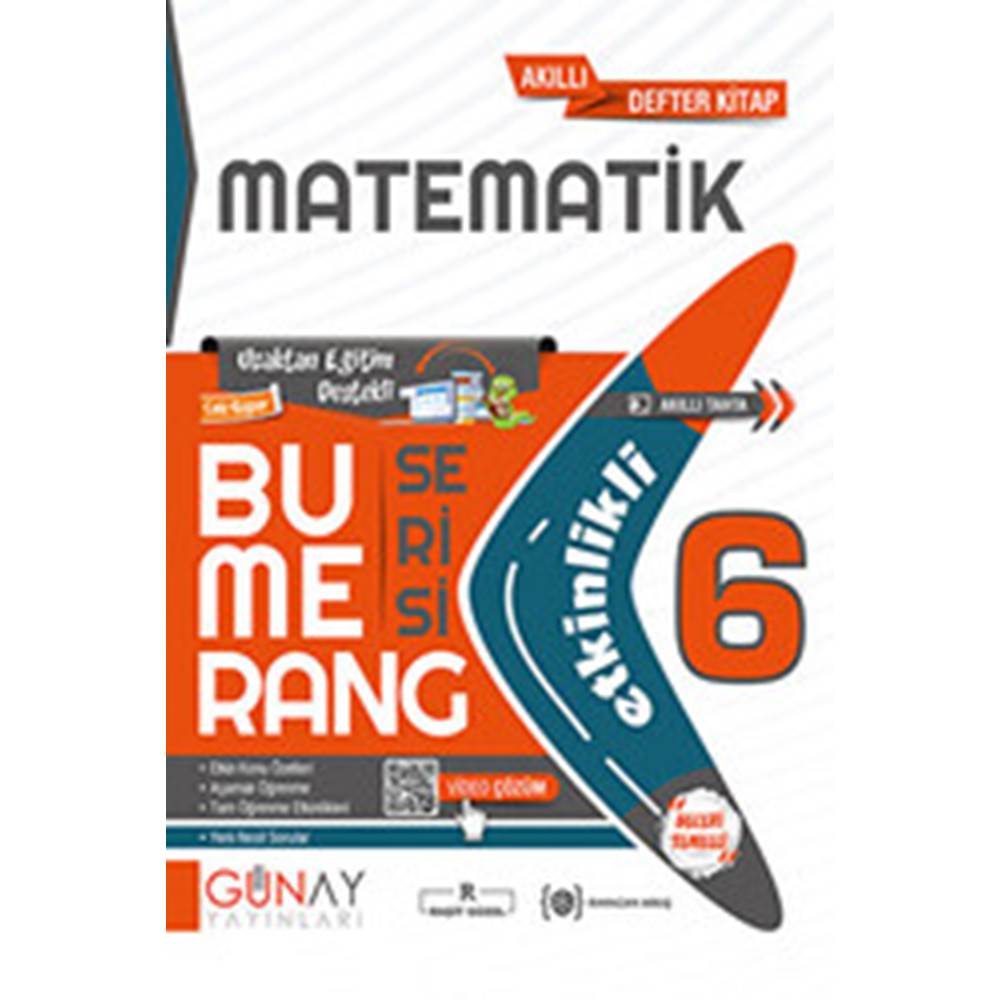 Günay 6. SINIF Bumerang Etkinlikli Matematik