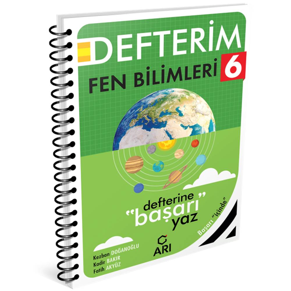 ARI 6. SINIF FEN BİLİMLERİ DEFTERİ