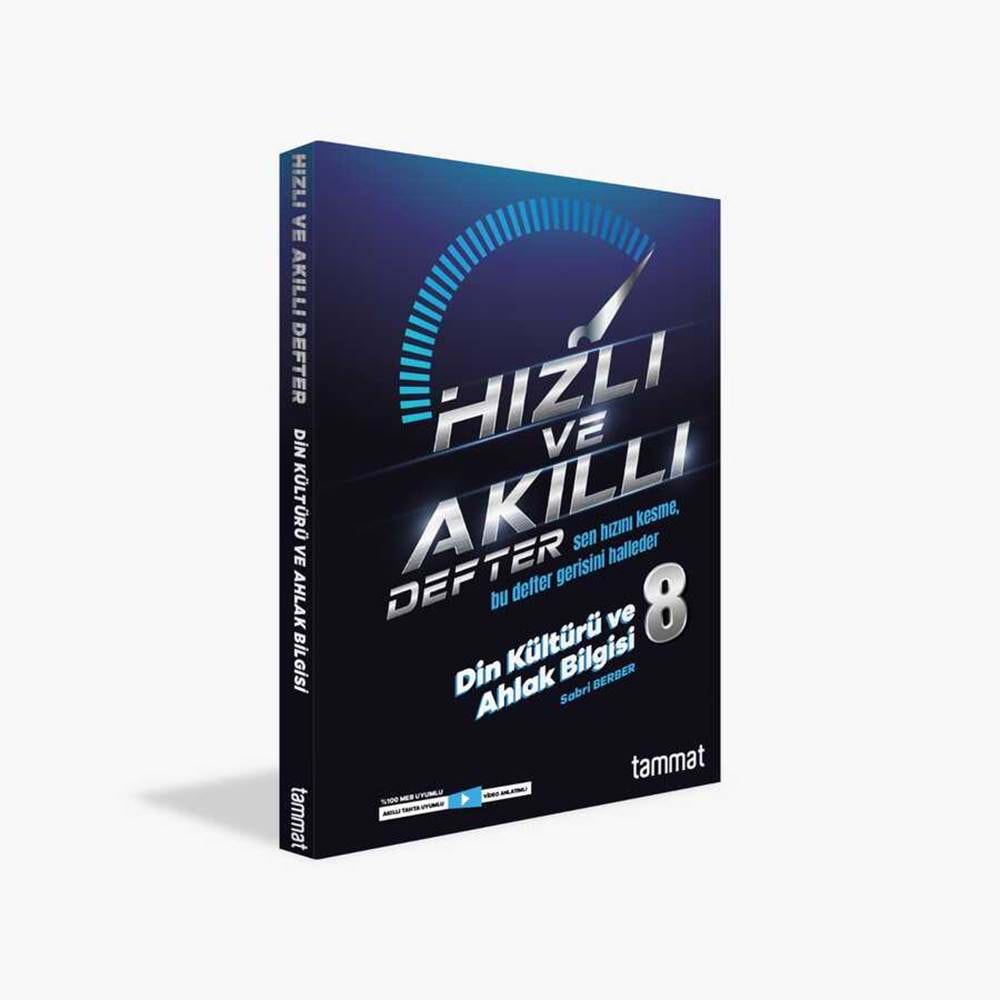 Tammat Yayıncılık LGS Din Kültürü ve Ahlak Bilgisi Hızlı ve Akıllı Defter