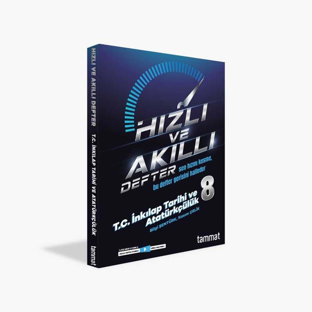 8. SINIF T.C. İNKILAP TARİHİ VE ATATÜRKÇÜLÜK HIZLI VE AKILLI DEFTER