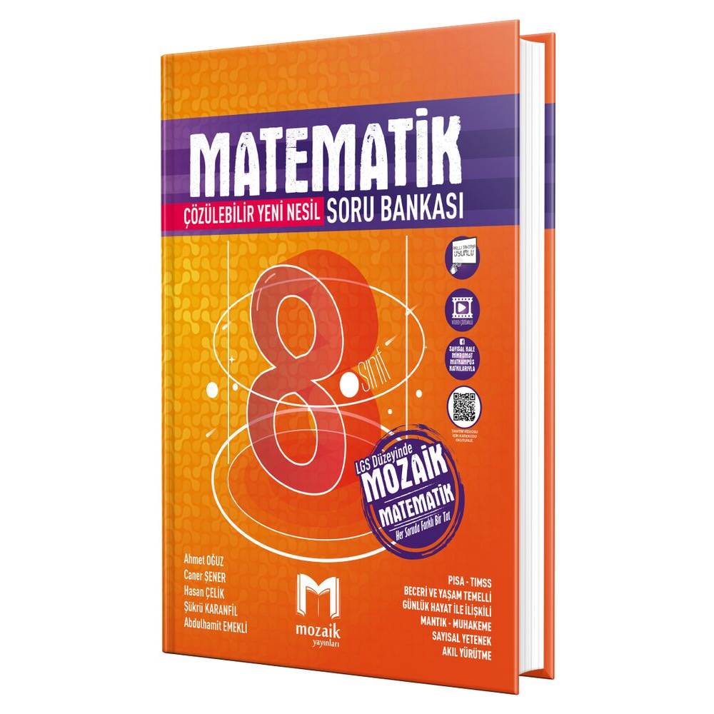 Mozaik Yayınları 8. Sınıf Matematik Soru Bankası