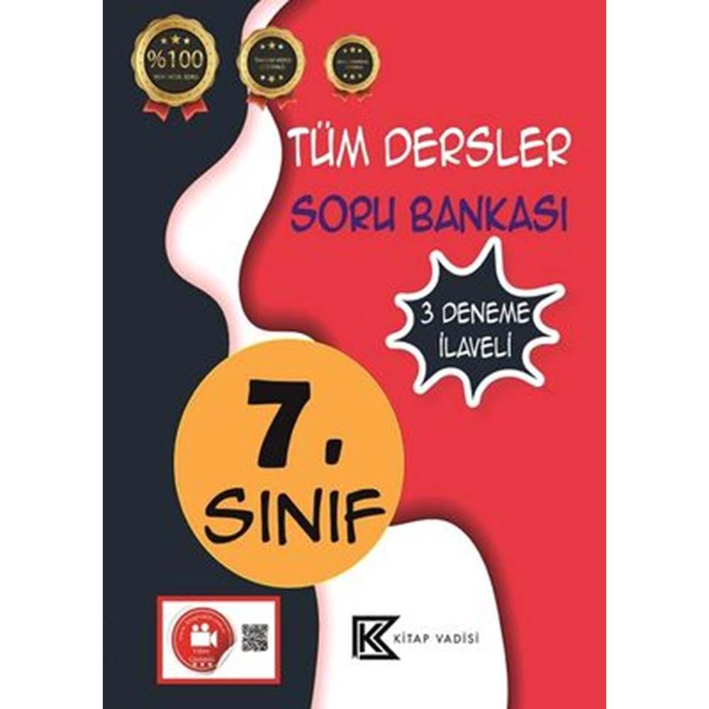 KİTAP VADİSİ 7. SINIF TÜM DERSLER SORU BANKASI