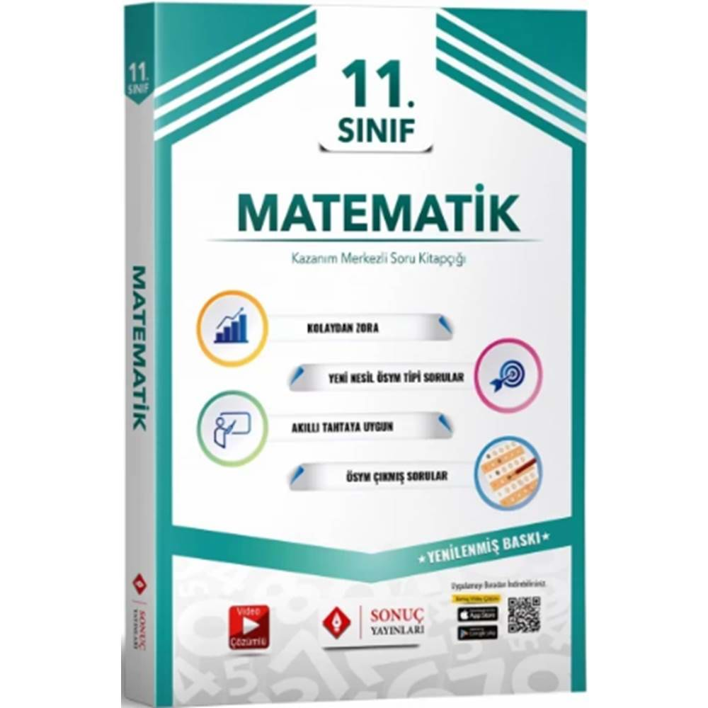 11.Sınıf Matematik Seti Sonuç Yayınları