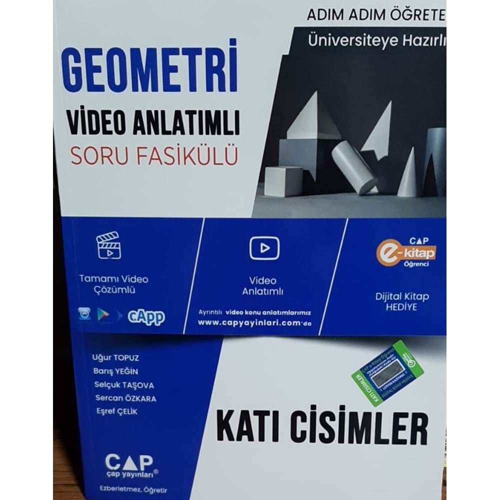 ÜNİV. HAZ GEOMETRİ KA-SB KATI CİSİMLER - 2023-24