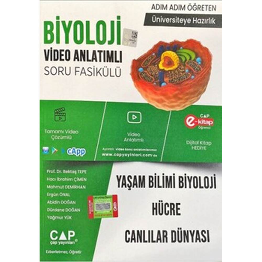 ÜNİV. HAZ BİYOLOJİ KA-SB YAŞAM BİLİMİ - 2023