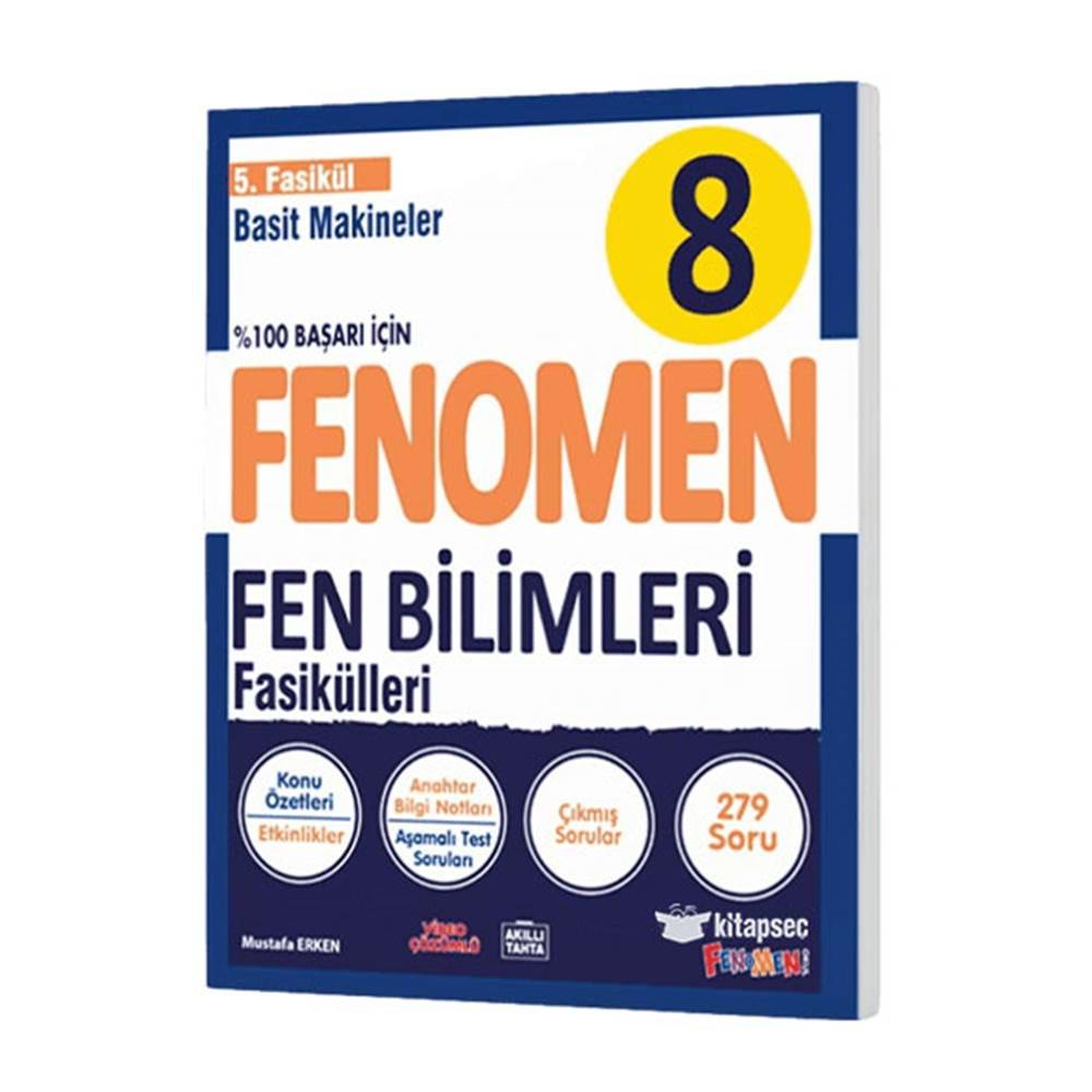 FENOMEN 8 FEN BİLİMLERİ 5.FASİKÜL (BASİT MAKİNELER)