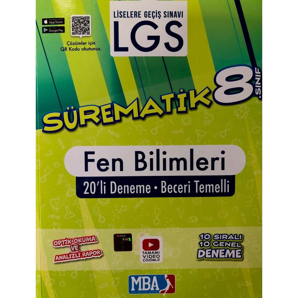 8.SINIF SÜREMATİK FEN BİLİMLERİ 20 Lİ DENEME