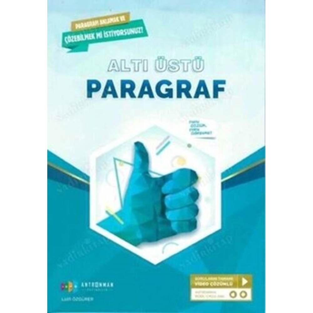 Antrenman Yayınları 2023 Altı Üstü Paragraf