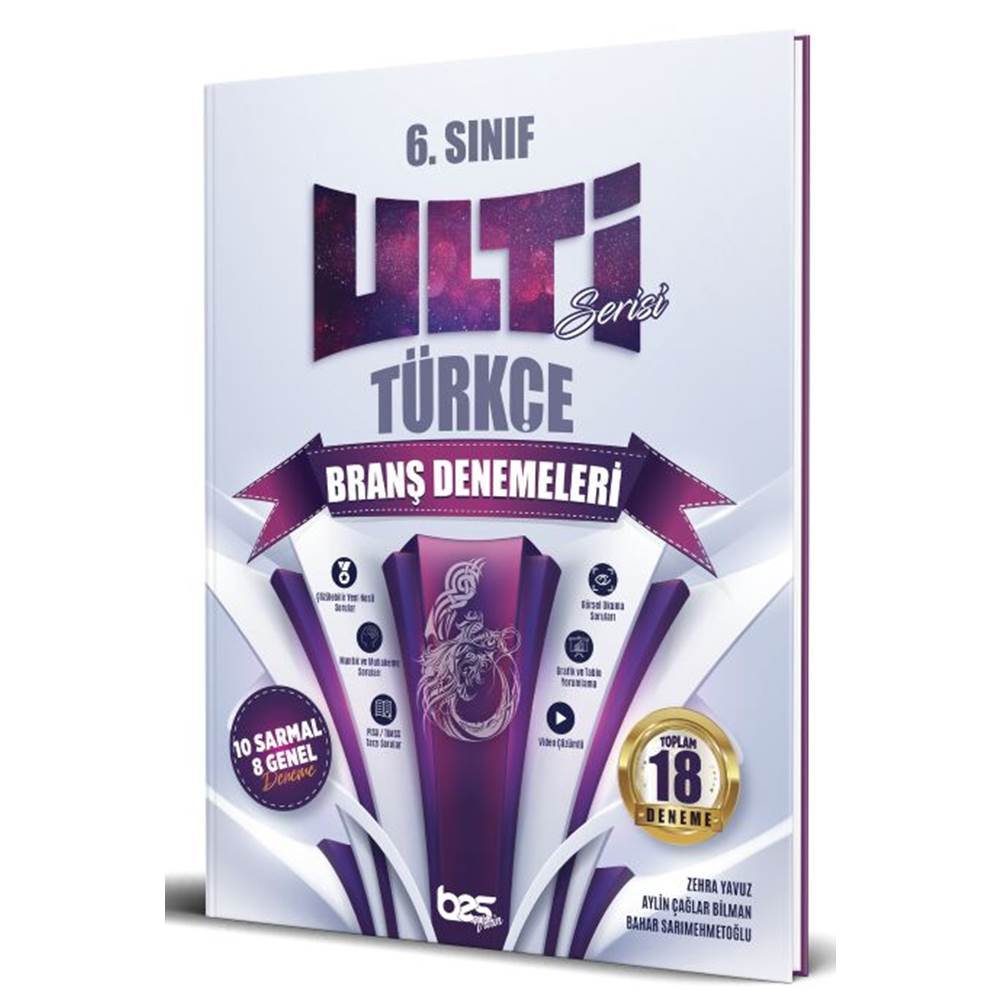 6. Sınıf Türkçe Ulti Serisi Denemeleri Bes Yayınları